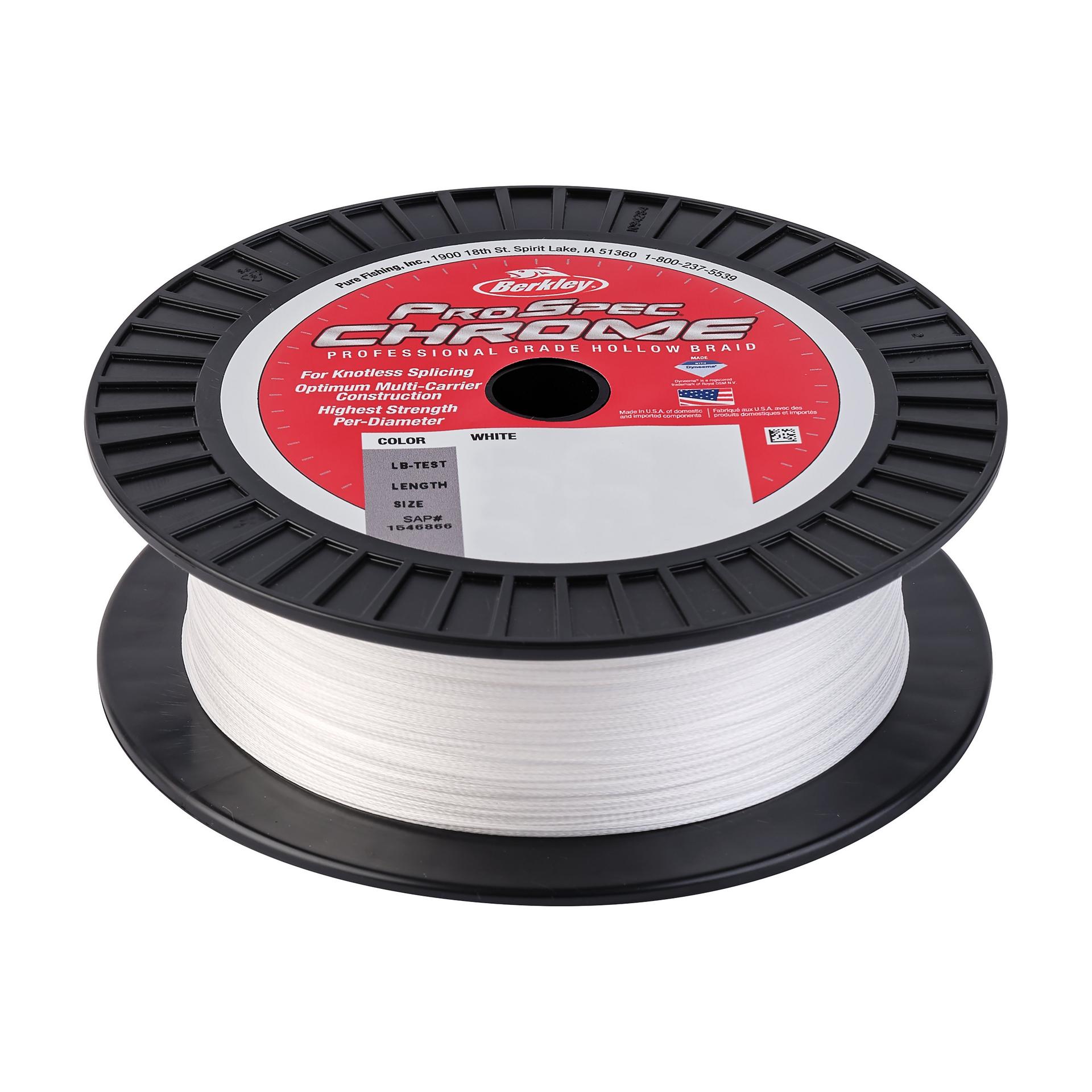 ProSpecĀ® Chrome Premium Hollow Braid